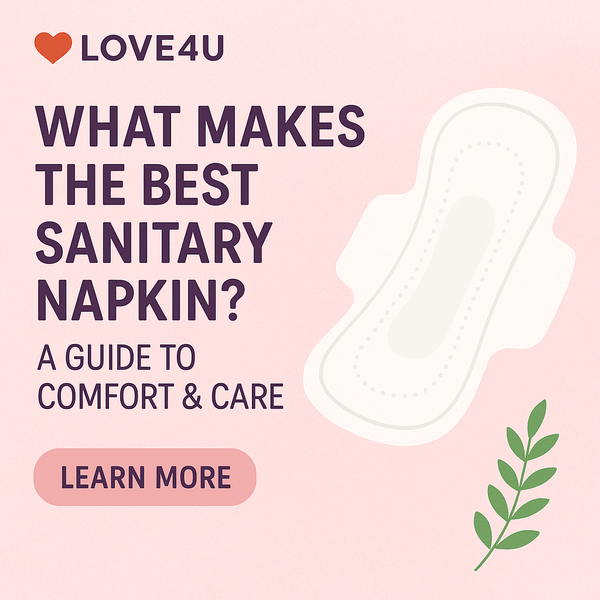 🌸 What Makes the Best Sanitary Napkin? | Love4U Guide to Comfort &amp; Care - Love4u